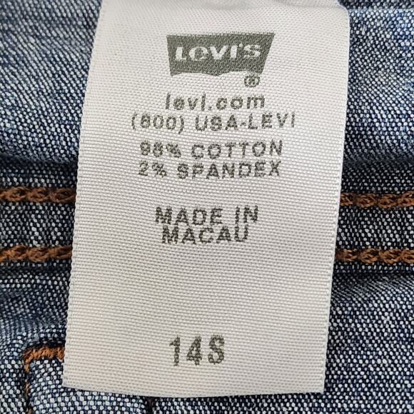 Levi's 14S Denim Blue Jeans - Picture 6 of 7